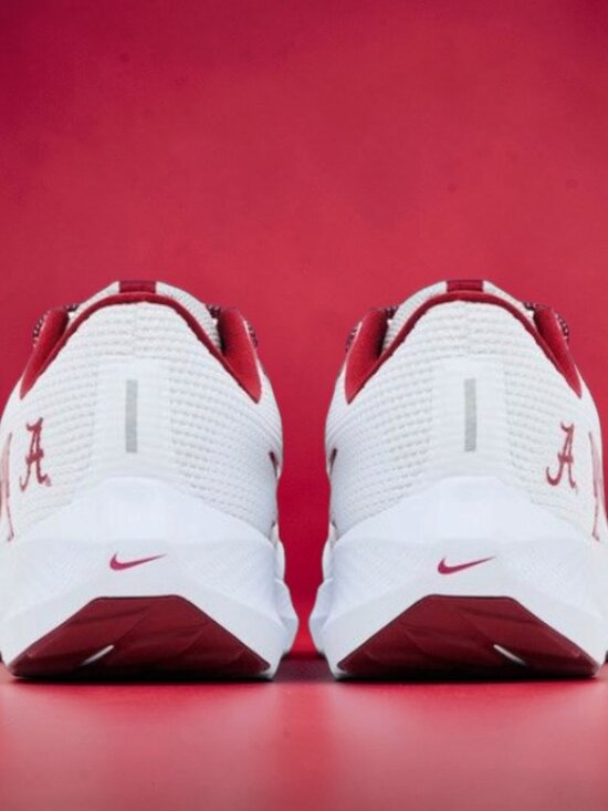 Nike Zoom Pegasus 40 Alabama Crimson Tide Mens Running Shoes DZ5972 100 NEW main image 4